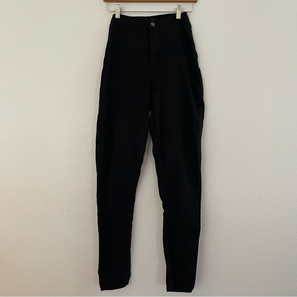 Fashion Nova black jeans High rise size 9